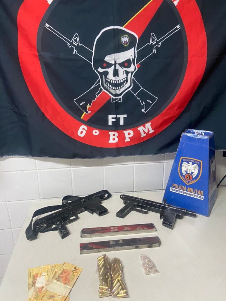 Força Tática efetua baculejo no capricho e encontra armas dentro de residência em Planalto Serrano