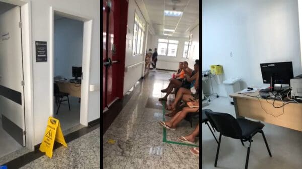 Vídeo: Gestante de 9 meses denuncia escassez de médicos no Hospital Materno da Serra