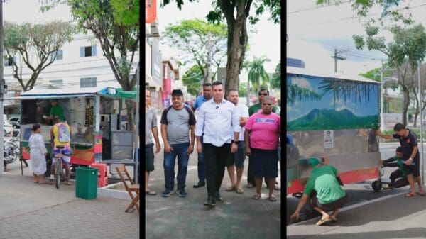 Vídeo: presidente Saulinho e vendedores ambulantes denunciam perseguição do diretor da Prefeitura da Serra
