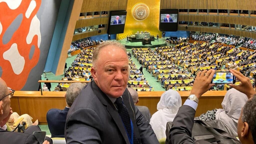 Renato Casagrande na Assembleia Geral da ONU