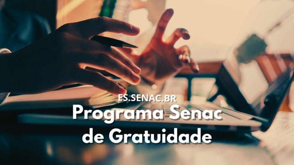 SENAC-ES conta com 370 vagas de cursos gratuitas na área de saúde e tecnologia