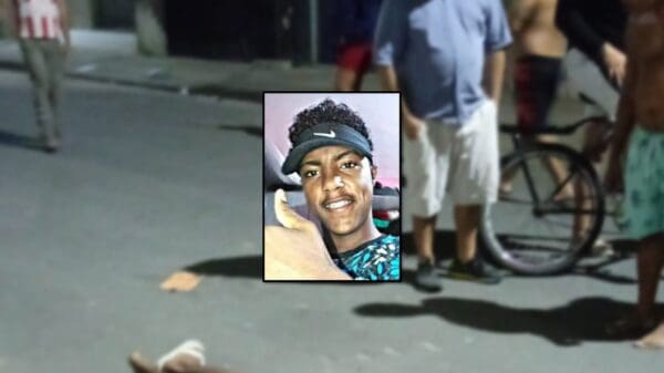 Jovem é executado com rajadas de tiros no meio da rua em Balneário de Carapebus