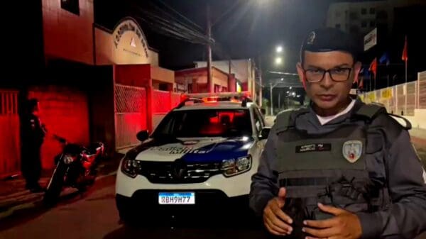 Policia Militar acaba com baile clandestino e prende suspeito de roubo na Serra.