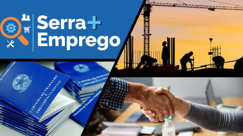 Serra Mais Emprego: portal oficial do SINE está com mais de 850 vagas disponíveis