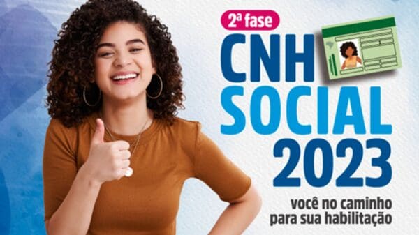 Detran ES anuncia lista de suplentes para a 2ª fase do CNH Social 2023