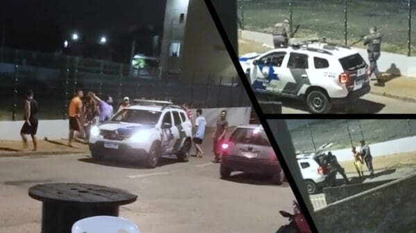 Vídeo: Polícia Militar prende maluco armado que tocou o terror em Vista da Serra