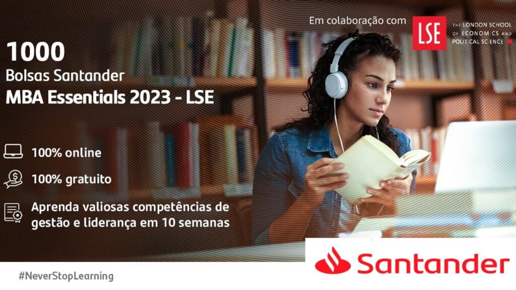 Cursos gratuitos do Santander estão sendo ofertados no ES