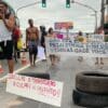 Manifestações na Rodovia Norte Sul contra Sergio Vidigal transforma a sexta dos serranos um verdadeiro pesadelo.