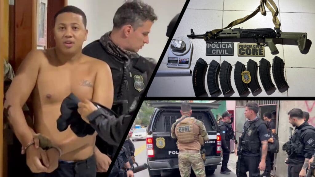 Vídeo: Irmão Vera considerado um dos traficantes mais procurados do ES é preso