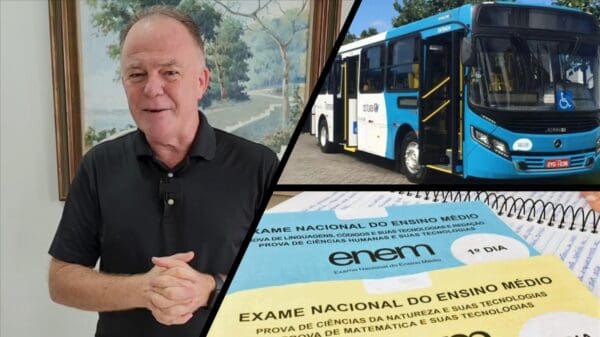 Renato Casagrande anuncia gratuidade no Transcol para estudantes do ENEM