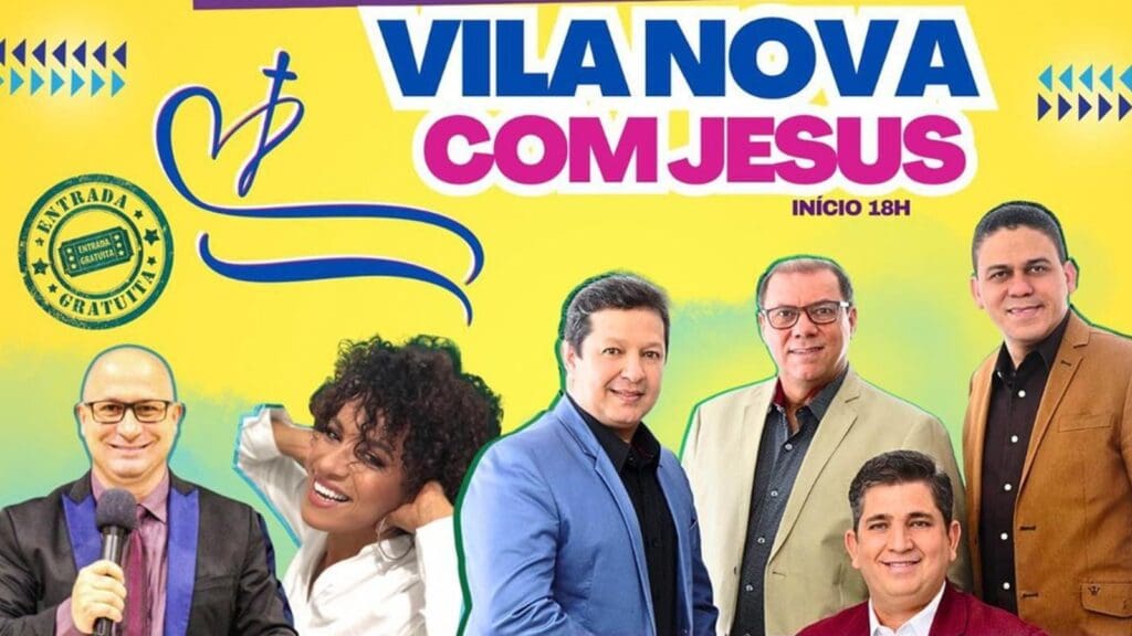 Vila Nova de Colares recebe primeira edição do evento gospel Vila Para Jesus com grandes atrações Evento Vila Para Jesus chega na Serra