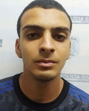 Kaique Teófilo da Silva, de 25 anos, um dos responsáveis pelo homicídio do idoso. 