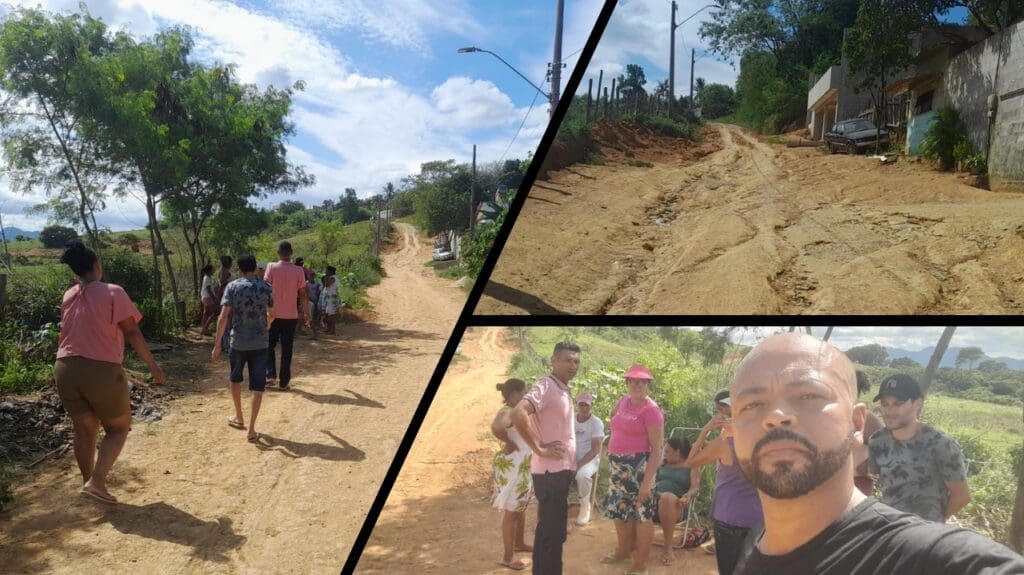 Situação da rua em Belvedere