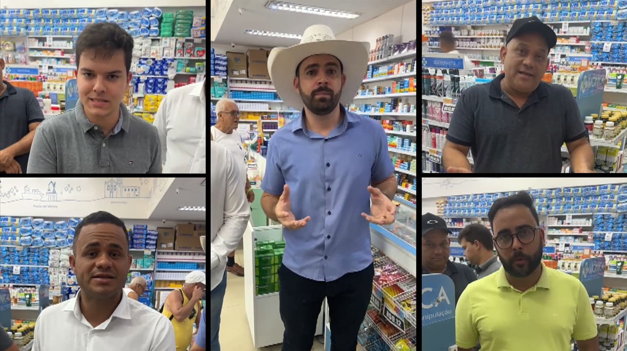 Vídeo: Pablo Muribeca e vereadores investigam denúncias de falta de antibióticos na saúde da Serra