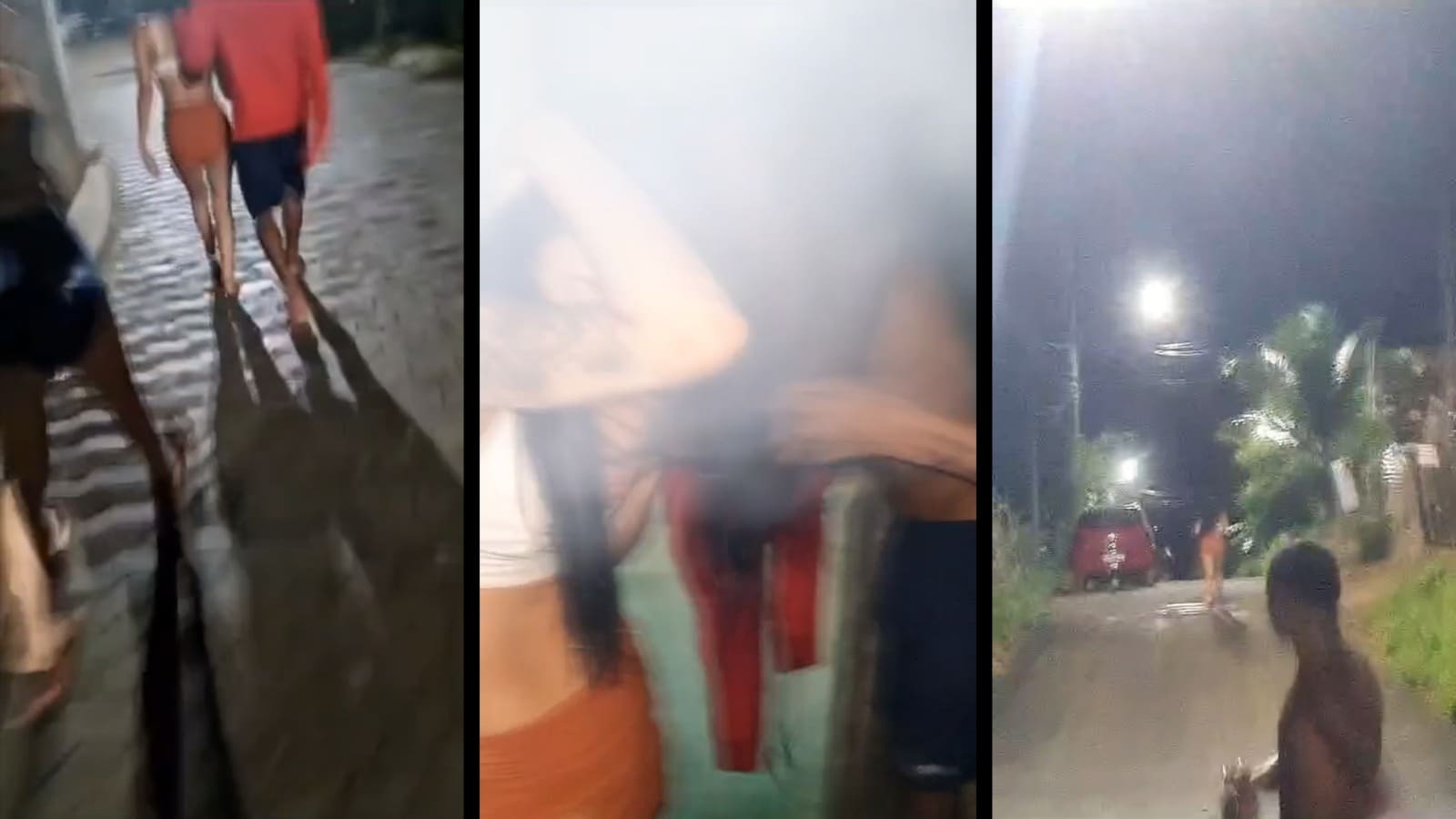 Vídeo: Garotas são sequestradas e agredidas por traficantes após descerem de ônibus em Viana