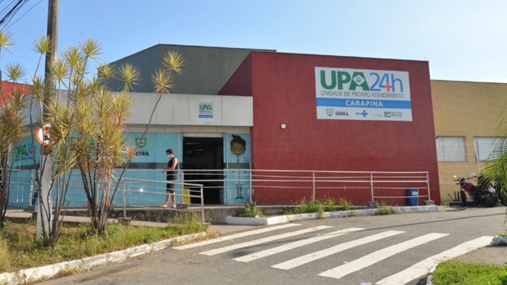 Fachada da UPA de Carapina