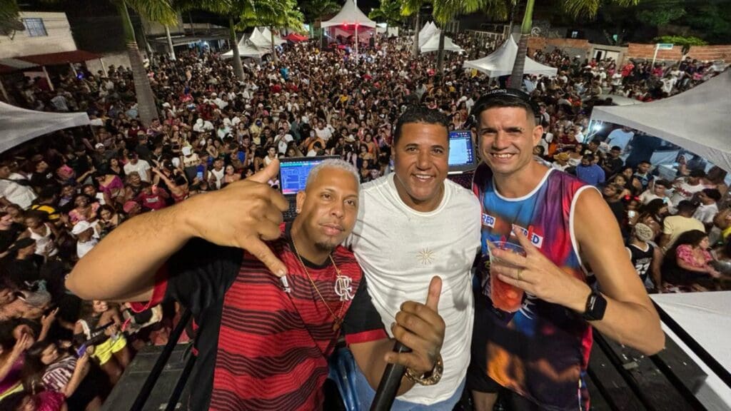 Paulinho do Churrasquinho esteve presente no Planalto Folia