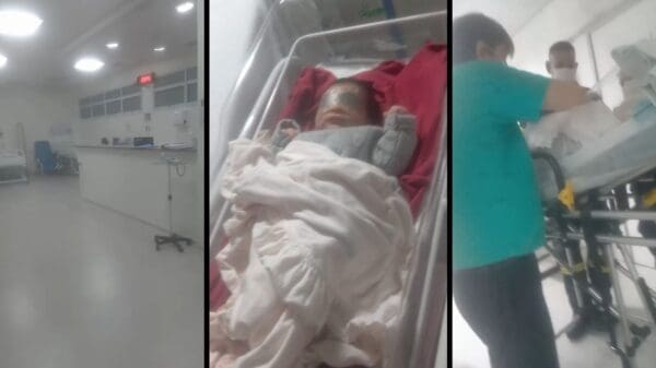 Imagens internas do Hospital Materno Infantil da Serra