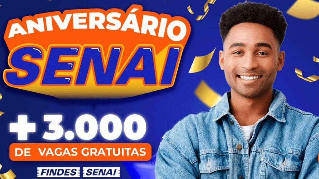 SENAI abre mais de 3000 mil vagas de cursos 100% gratuitos no ES.