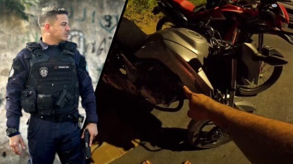 Agente da Guarda da Serra recupera duas motos em pleno dia de folga na Serra.