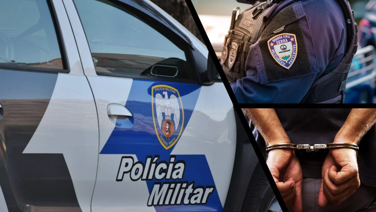 Criminosos fogem da agentes da Guarda da Serra e são presos por policial militar de folga.