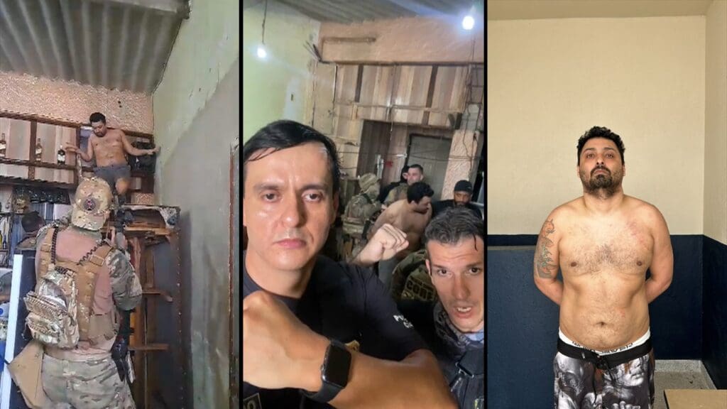 Vídeo: Polícia Civil prende Marujo do PCV, o criminoso mais procurado do Espírito Santo