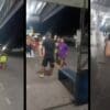 Vídeo: Passageiras agridem sujeito acusado de tentar assaltá-las no Terminal de Laranjeiras