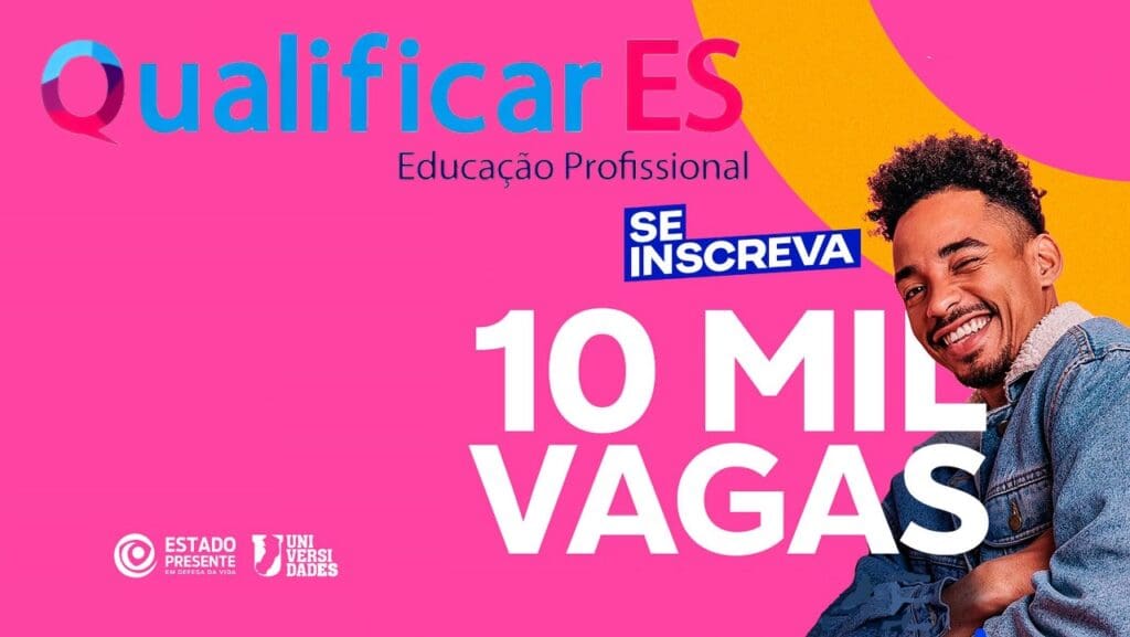 Governo abre 10 mil vagas de cursos profissionalizantes no ES.