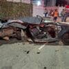 Acidente de carro termina com morte de duas Universitario na Serra.