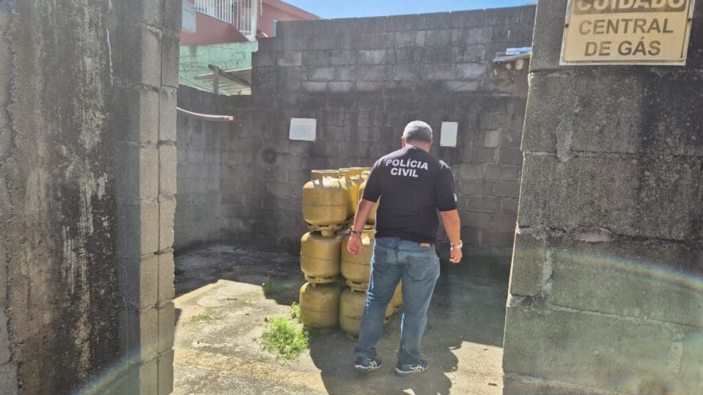 Operação contra cartel de botijão de gás na Serra.