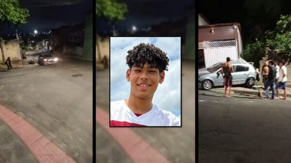 O adolescente, identificado como Hickelmy, de 16 anos, foi atropelado durante os acidentes