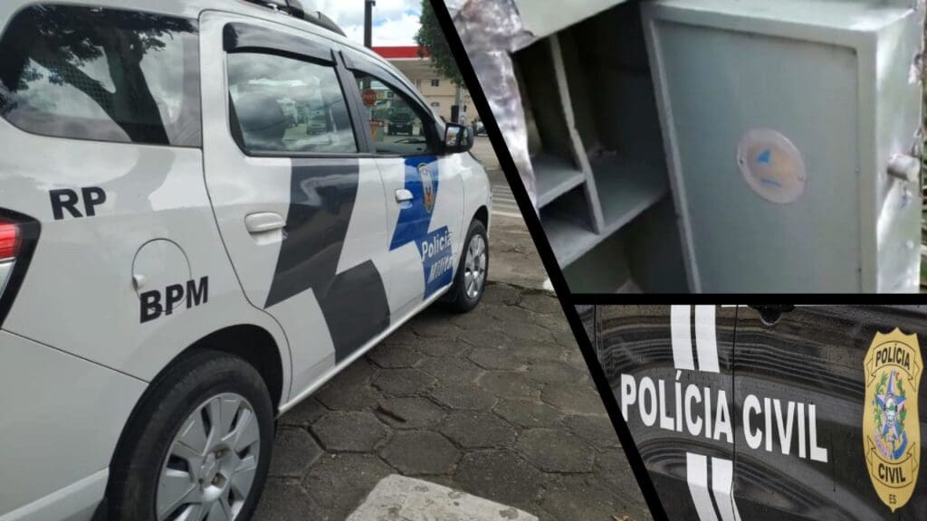 Sujeito vira cameras de segurança de loja atacadista e faz a limpa em loja na Serra.