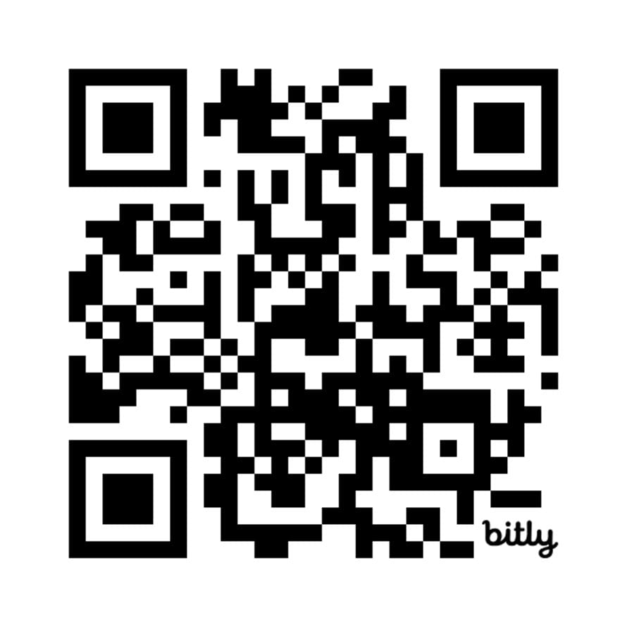 Um QR Code que leva para o site de consultas de carteiras de identidade da PCIES.