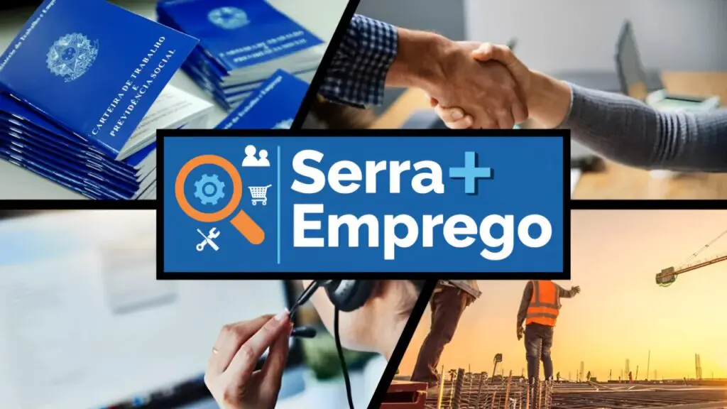Site Serra Mais Emprego abre mais de 1190 vagas disponíveis na cidade da Serra.