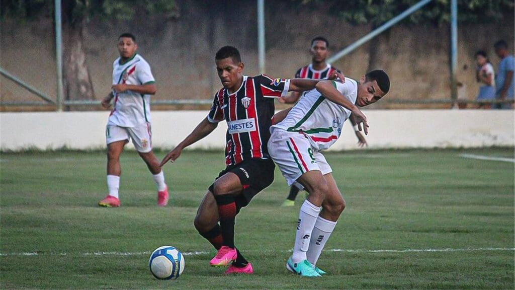 Serra FC enfrentando o Real Noroeste pelo Brasileirão série D