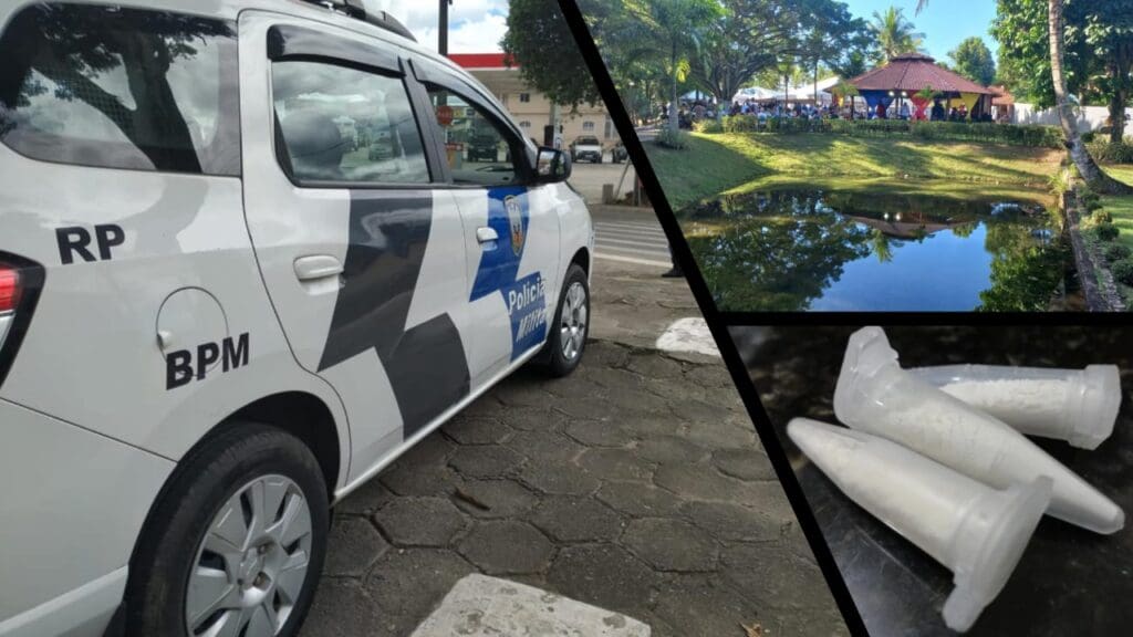 Bombeiro e flagrado com drogas e desacata capitão da PM em clube da Serra.