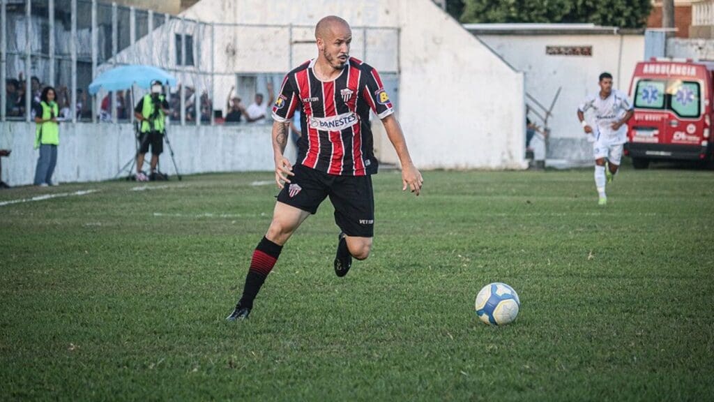 Serra FC em campo contra o Itabuna, pelo Brasileirão série D