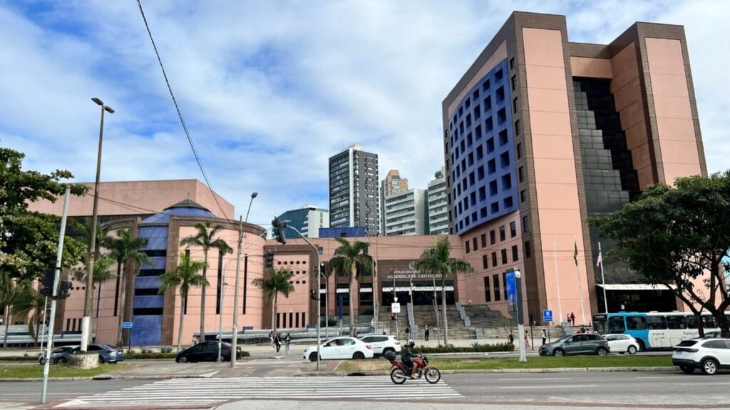 Fachada da Assembleia Legislativa do Espírito Santo