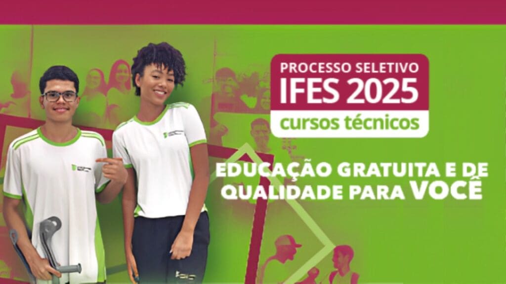 IFES abre processo seletivo com mais de 4 mil vagas no ES.