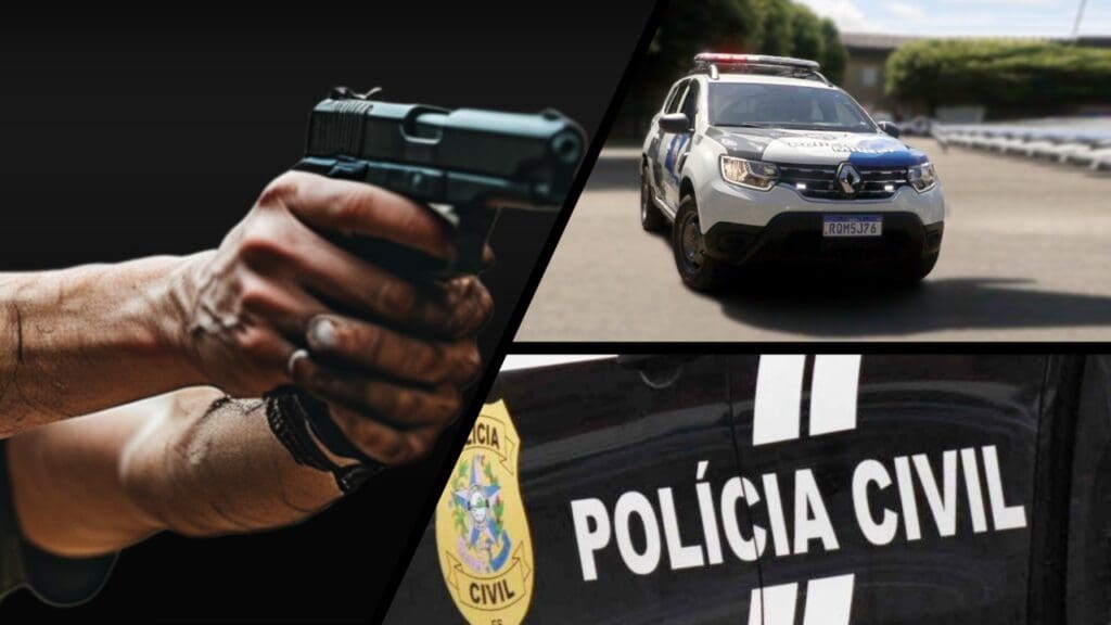 Jovens são agredidos por quatro criminosos na Serra.