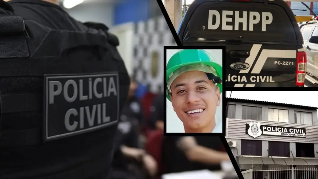 Polícia Civil anuncia a prisão de dois envolvidos na morte de Jovem na Serra.