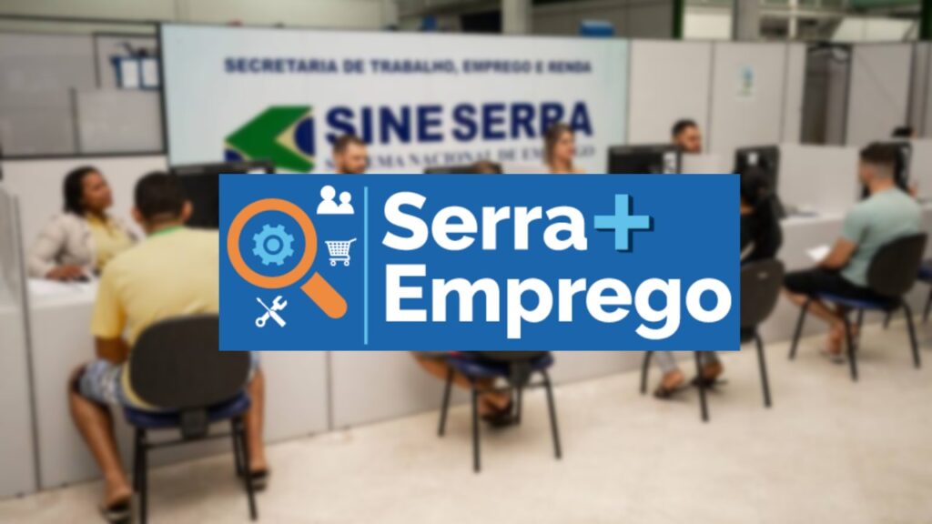 Serra Mais Emprego está com 1130 vagas disponíveis na cidade da Serra.