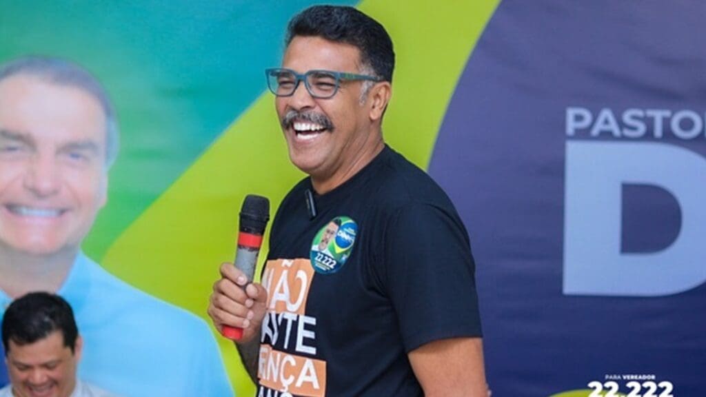 Pastor Dinho Souza, vereador eleito na Serra