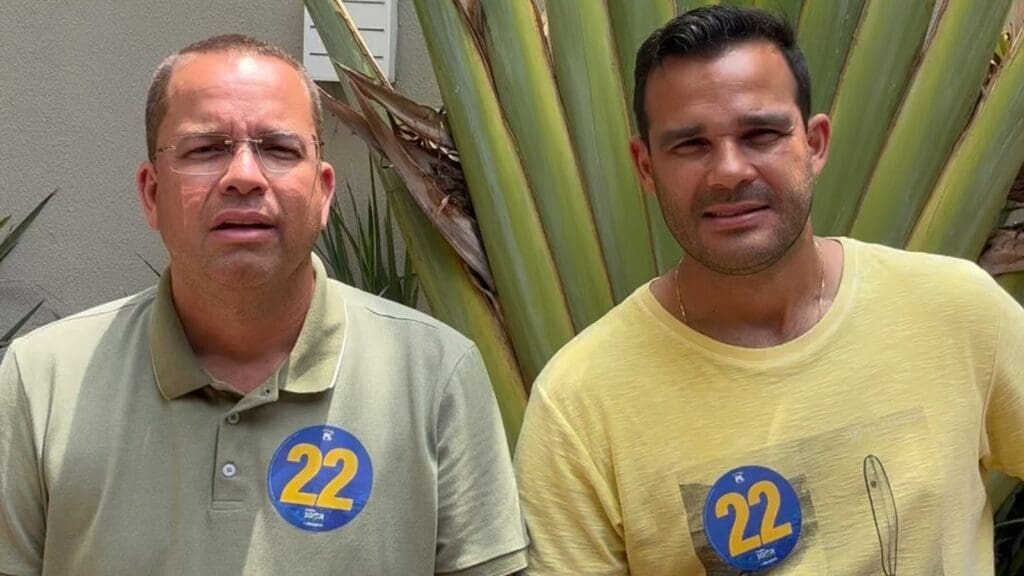 Igor Elson e Cabo Cassotto candidatos do PL da Serra.