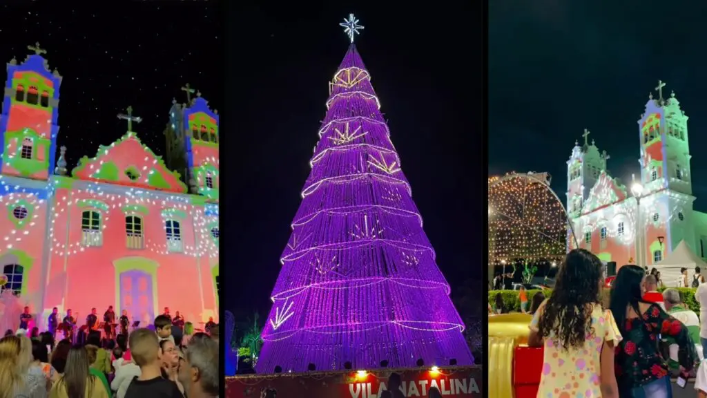 Serra Mais Iluminada: inauguração da decoração natalina chega a mais um ponto da cidade