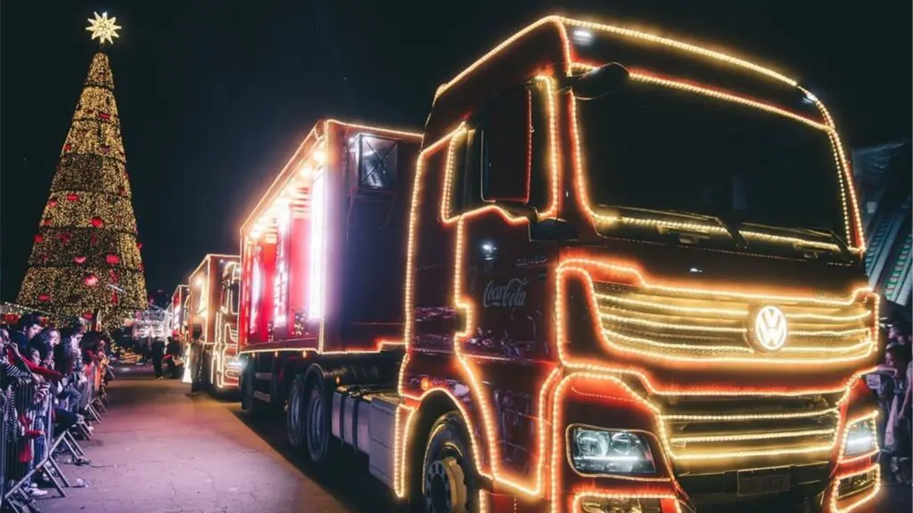 Caravana de Natal da Coca-Cola inicia rota pelo Espírito Santo em dezembro