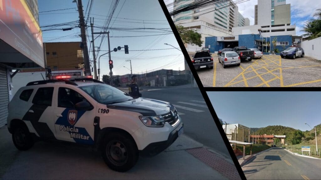 Homem é preso após furtar fios e depois dormir no local do crime na Serra