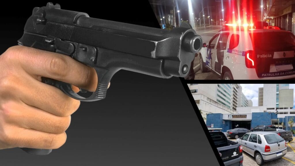 Polícia Militar baleia suspeito de tráfico após troca de tiros na Serra.