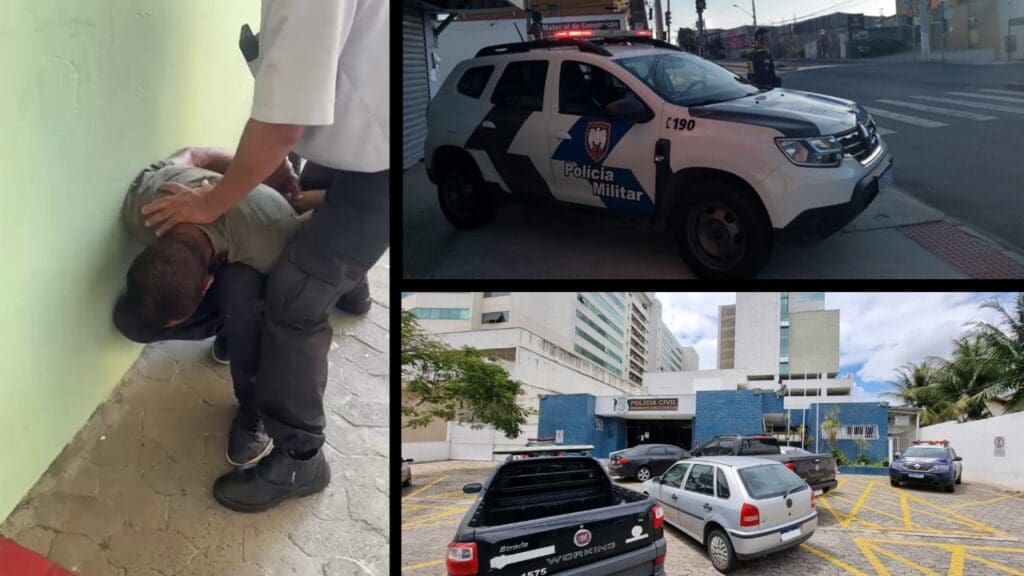 Homem acaba detido após apanhar da população por suspeita de tentar furtar bicicleta na Serra Polícia Militar prende sujeito que foi espancado após tentativa de furto de bicicleta na Serra