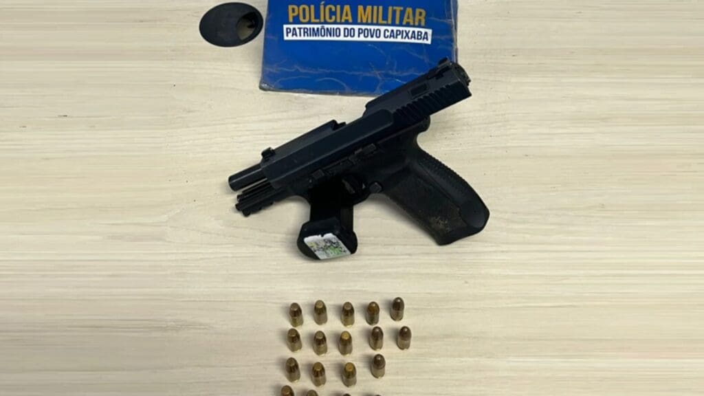 Polícia Militar detém sujeito armado em flagrante em Planalto Serrano.